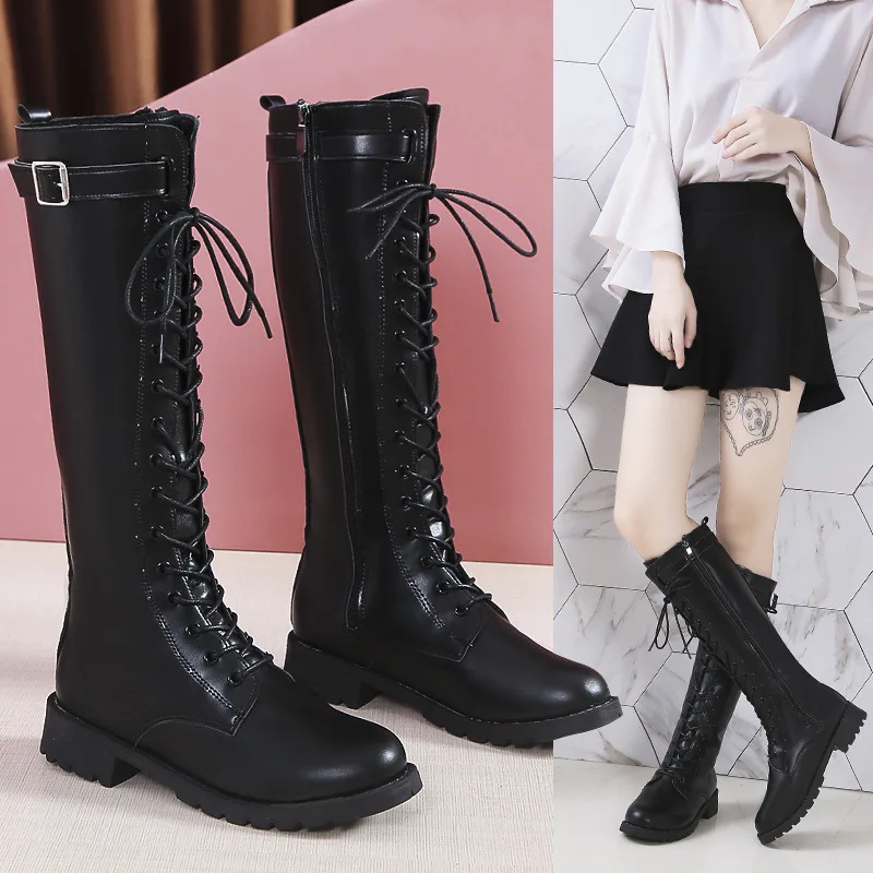 Women'S Fashion Winter 2025 - Winter New Round Head Thick Soled