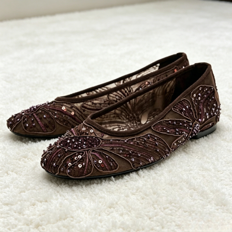 Women Fashion Designer - Luxury Designer Ballet Flats for Women