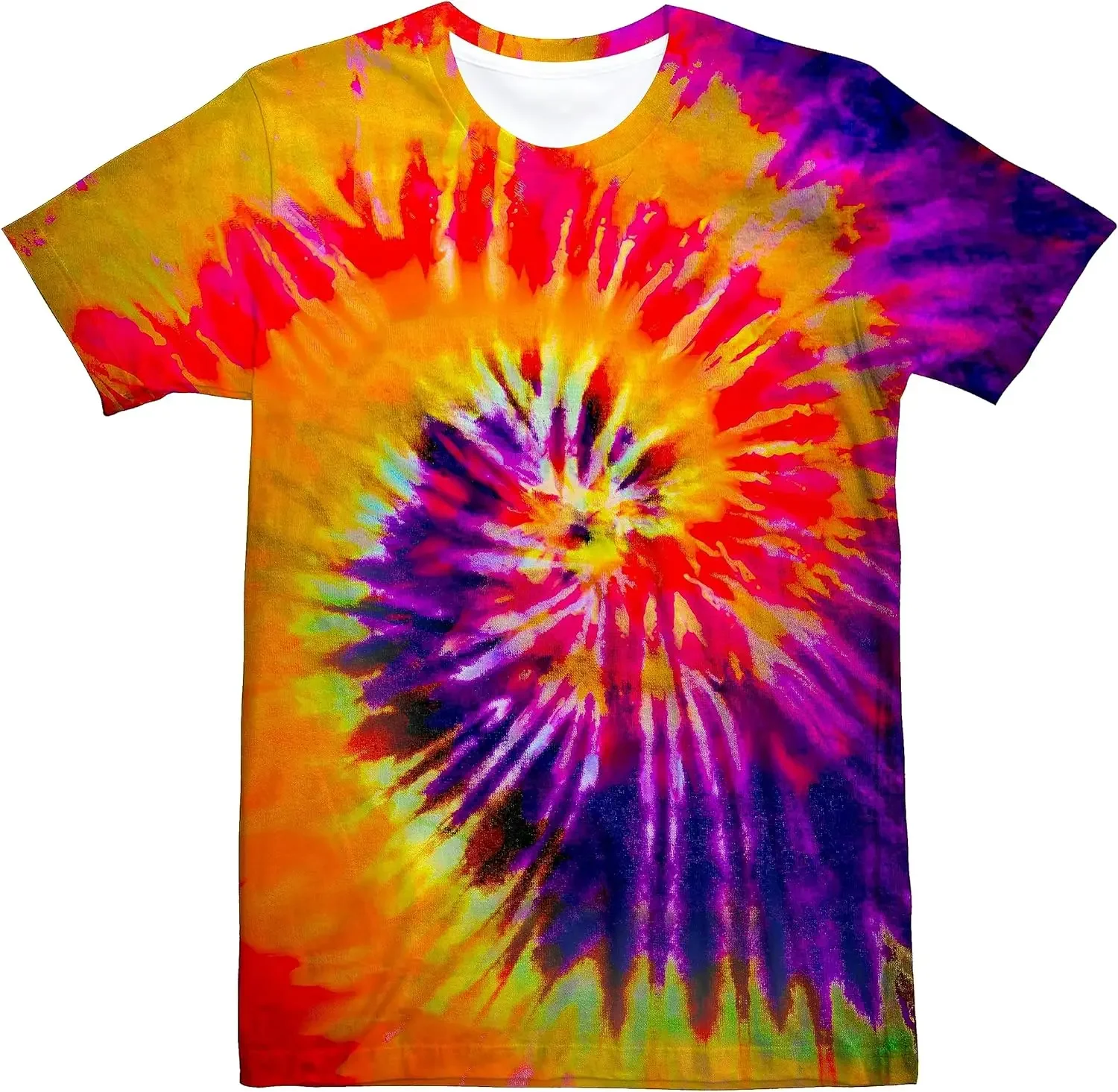 Women'S Fashion From The 80S - Unisex Retro Tie Dye t shirt