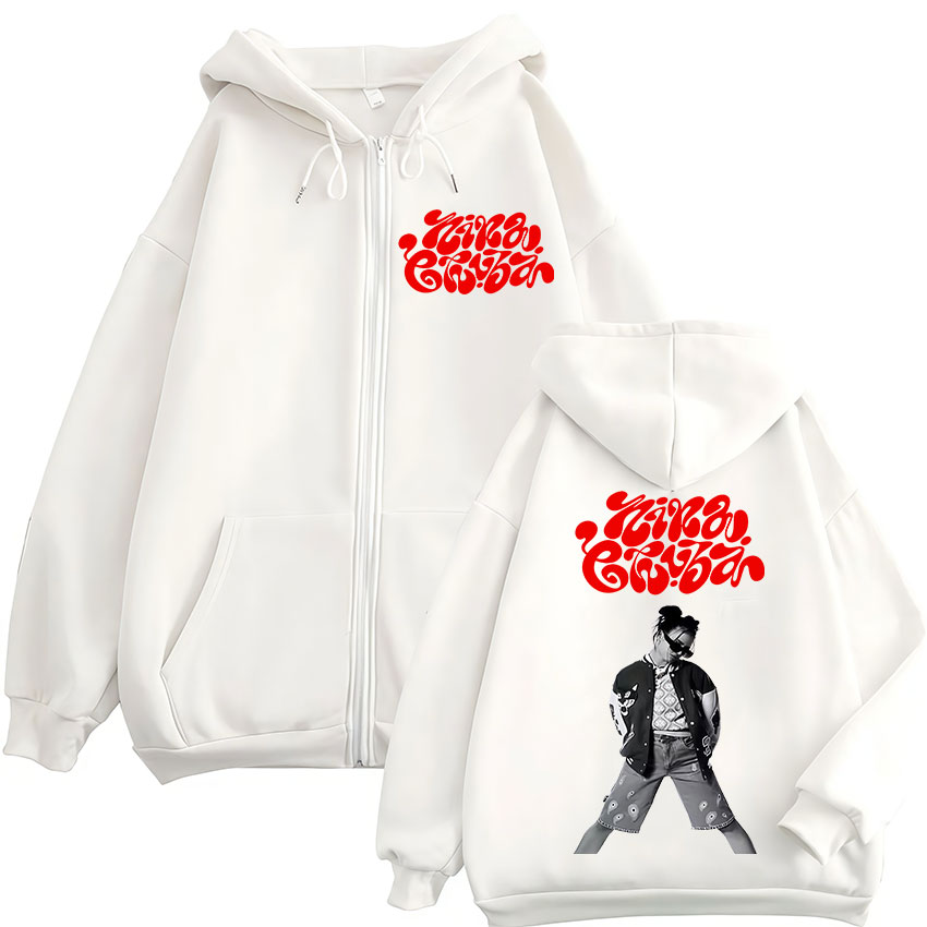 Hoodie Women Oversized - 2025 Singer Nina Chuba Tour Album