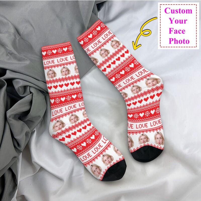 Women Fashion Youtube - Christmas Personalized Custom Face Photo Dress