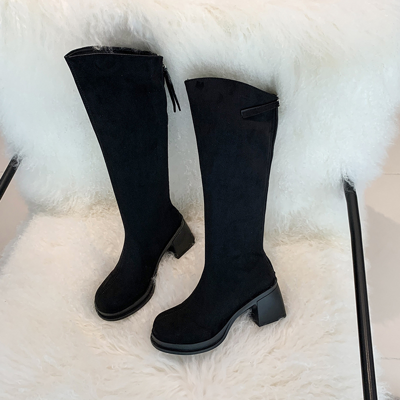 Women’s High Boots Suede High  - Women'S Fashion Winter 2025 のレビューと価格