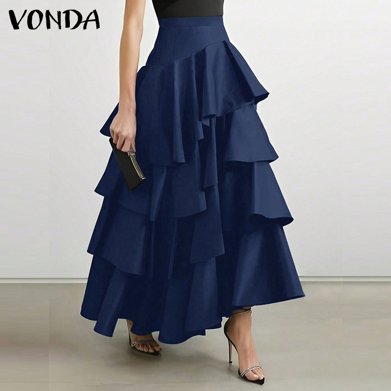 VONDA Plus Size 5XL Women Long - Women'S Fashion Layering のレビューと価格
