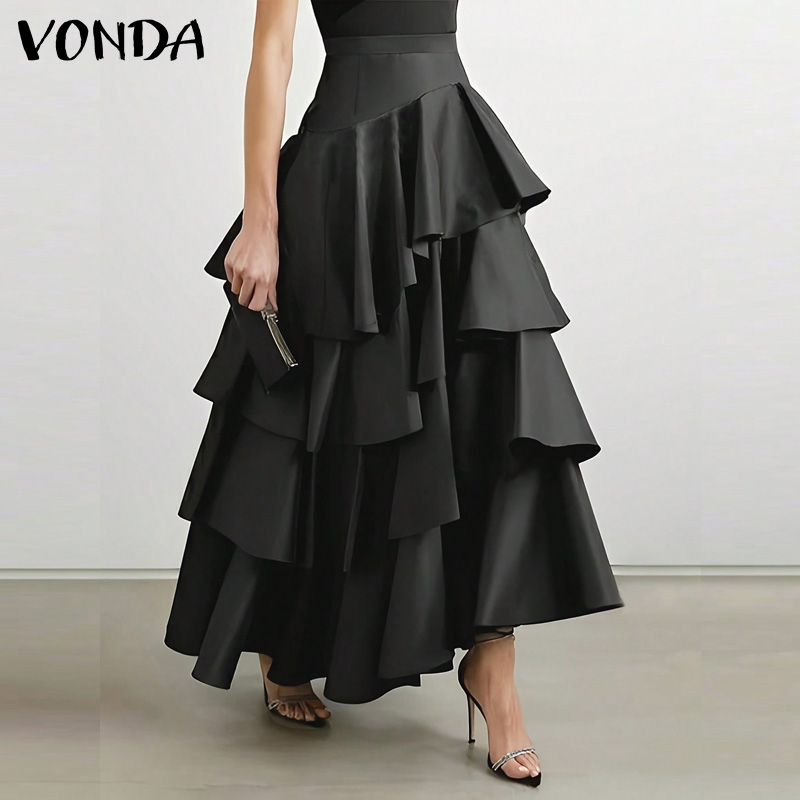 VONDA Plus Size 5XL Women Long - Women'S Fashion Layering のレビューと価格