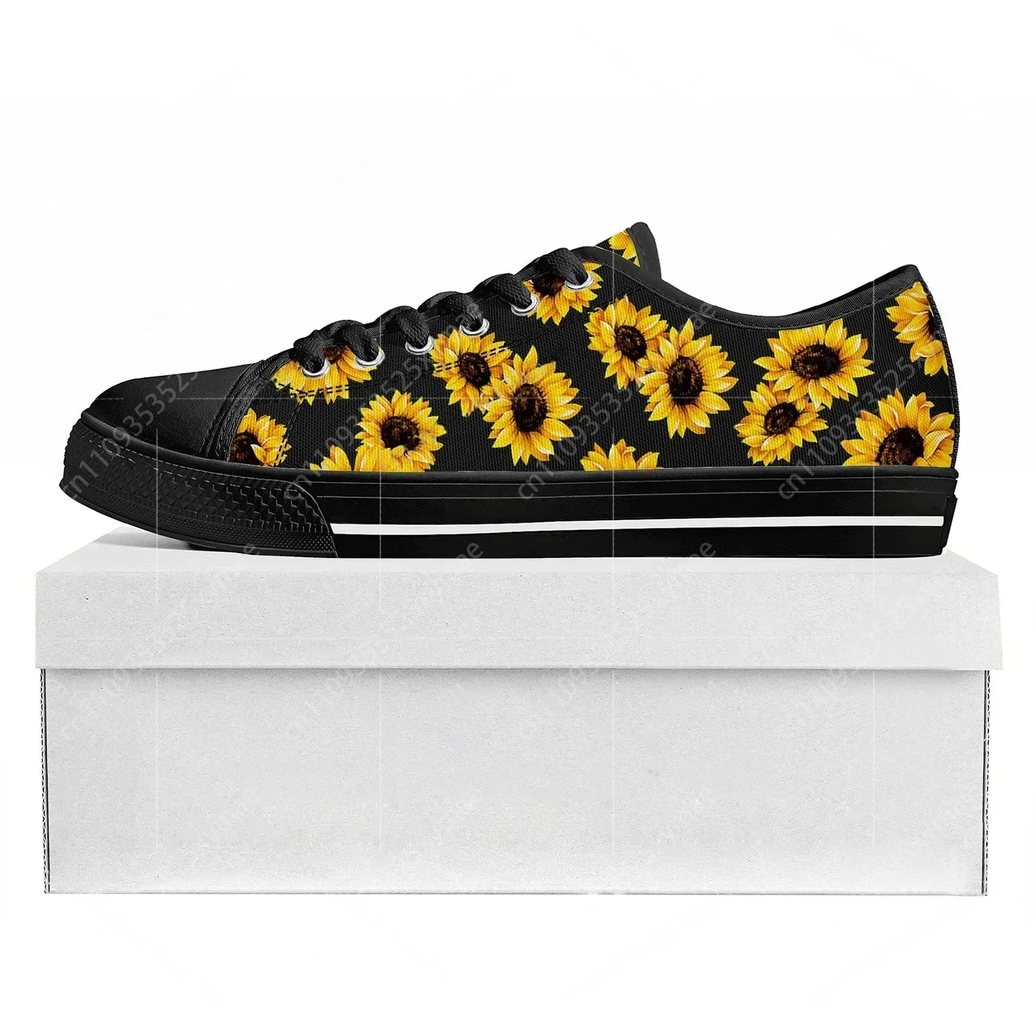 Sunflower Yellow Flower Low To - Women'S Yellow Fashion Sneakers のレビューと価格