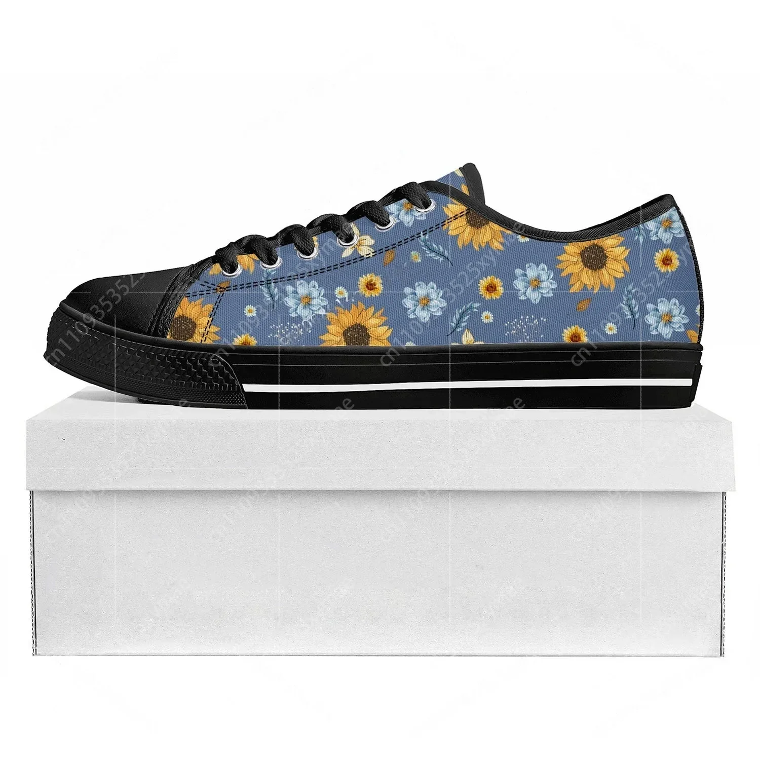 Sunflower Yellow Flower Low To - Women'S Yellow Fashion Sneakers のレビューと価格
