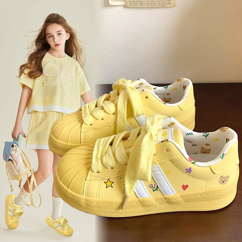 Children's Sports Shoes 2025 A - Women'S Yellow Fashion Sneakers のレビューと価格