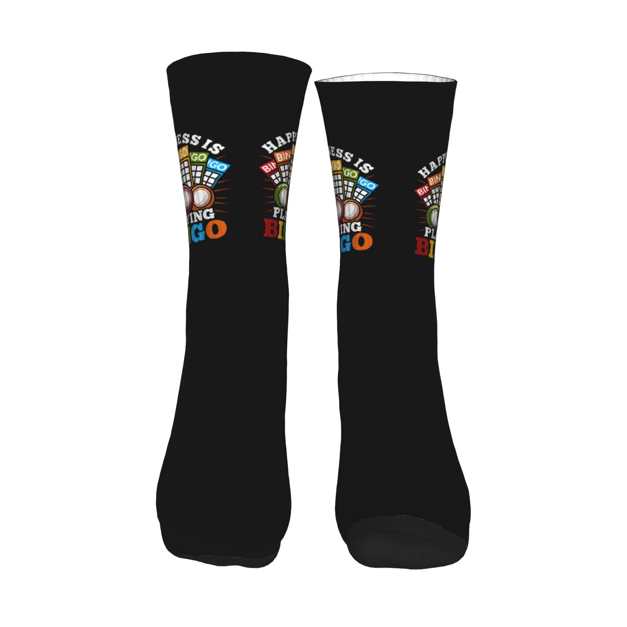 Hot Game Bingo Dress Socks Men - Women Fashion Youtube のレビューと価格