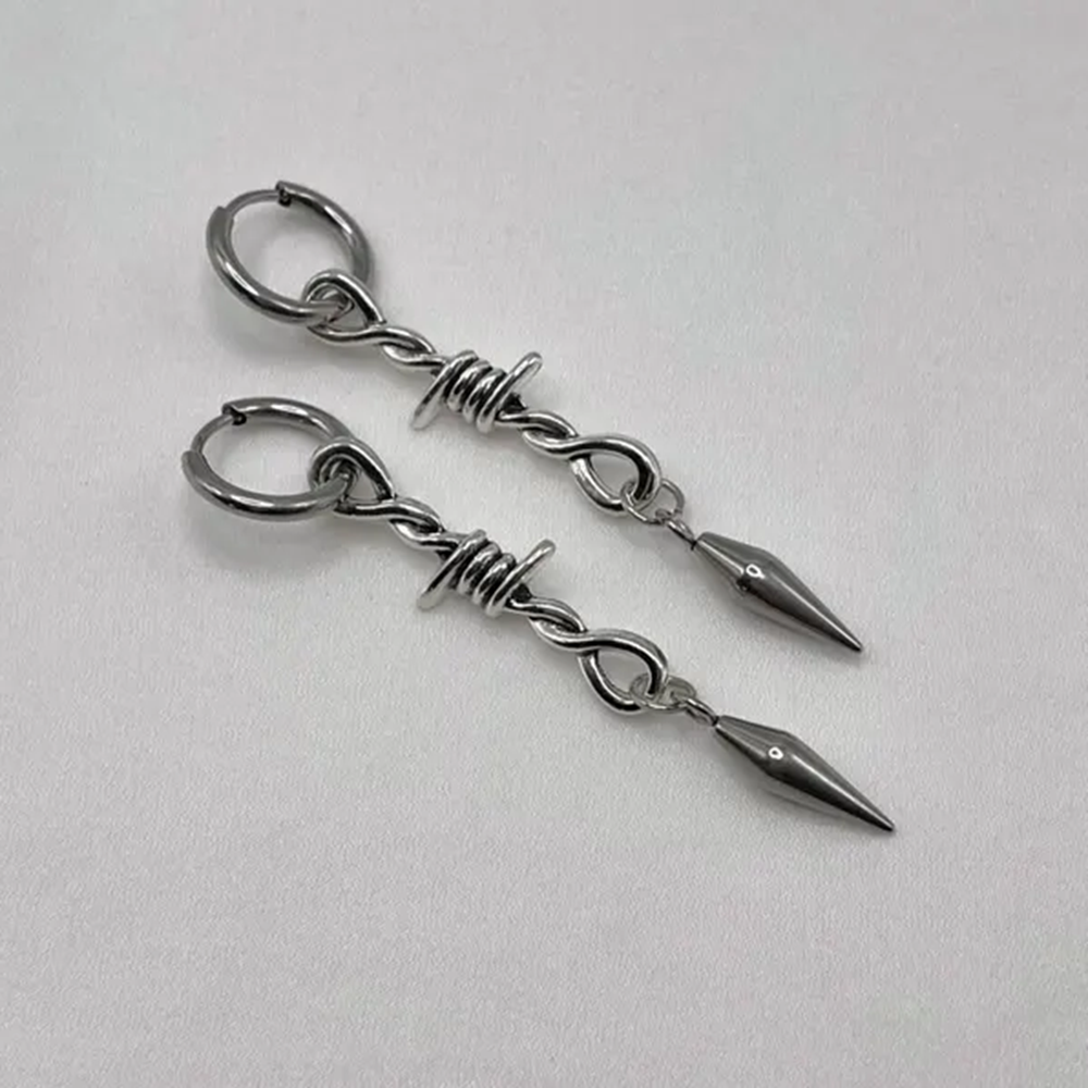 Grunge Barbed Wire Star Spike  - Women'S Fashion Edgy のレビューと価格