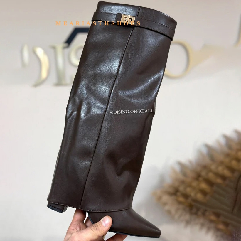 Women's Chunky Heel Knee High  - Women'S Fashion Winter 2025 のレビューと価格