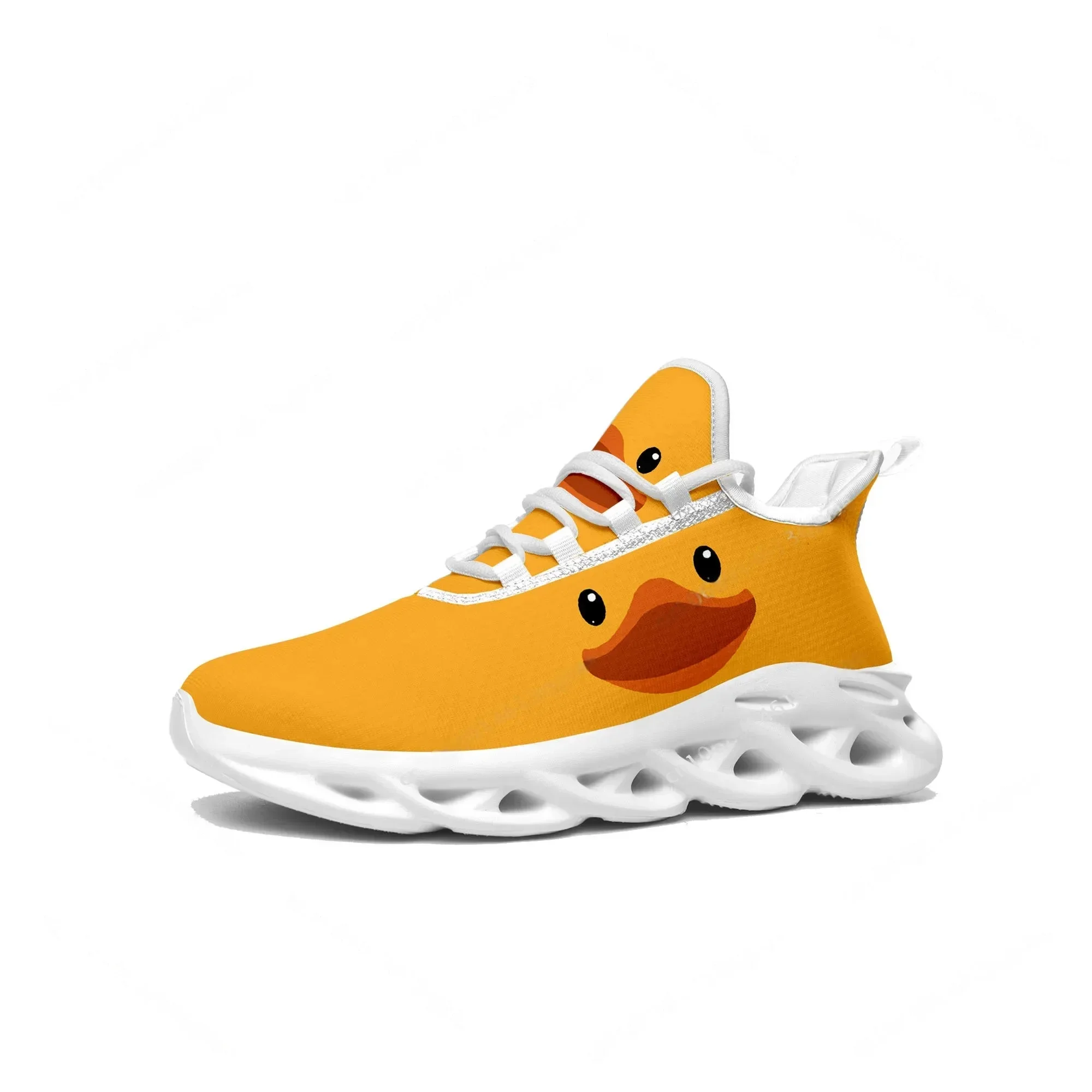 Yellow Duck Printed Flats Snea - Women'S Yellow Fashion Sneakers のレビューと価格