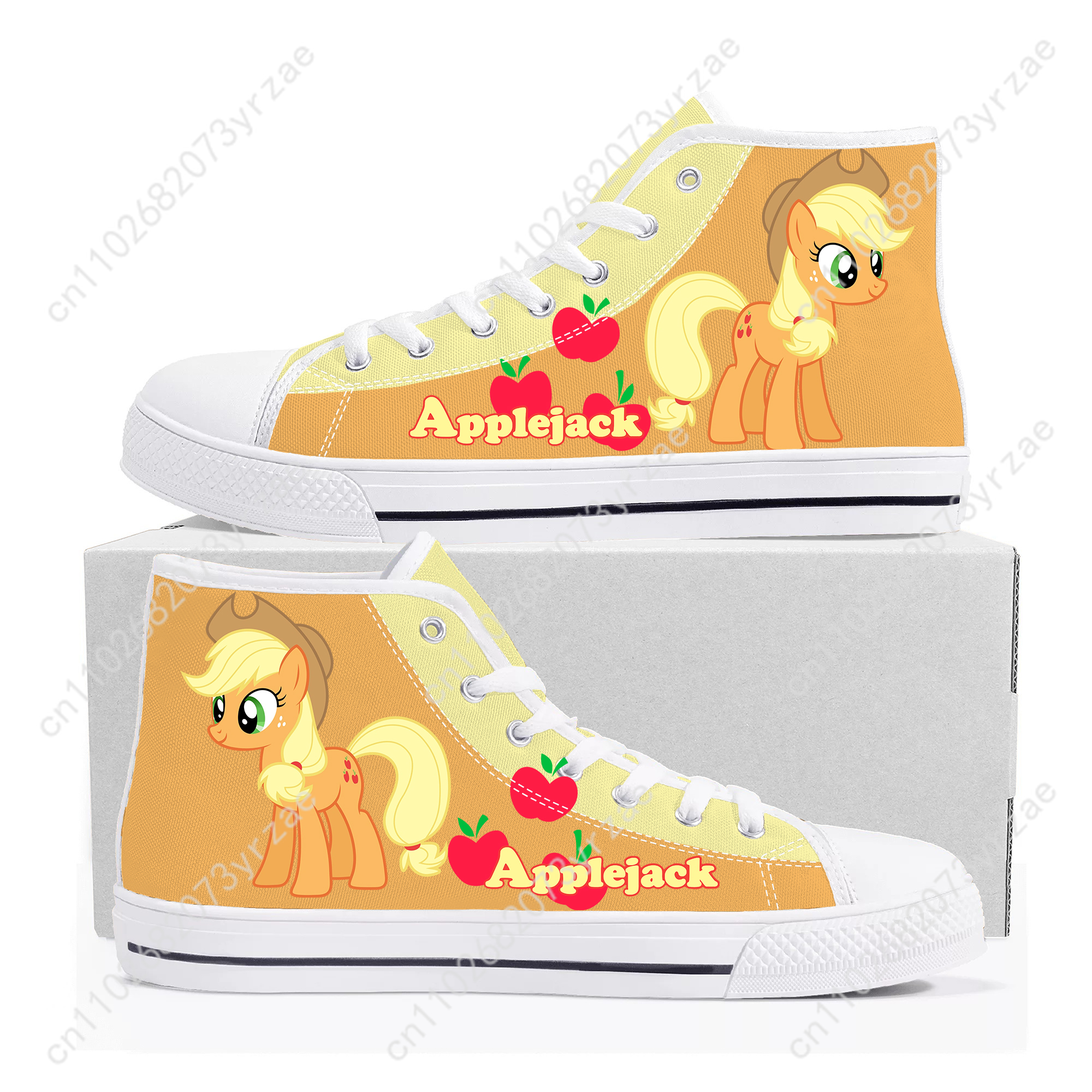 Applejack High Top Shoes Man W - Women'S Yellow Fashion Sneakers のレビューと価格