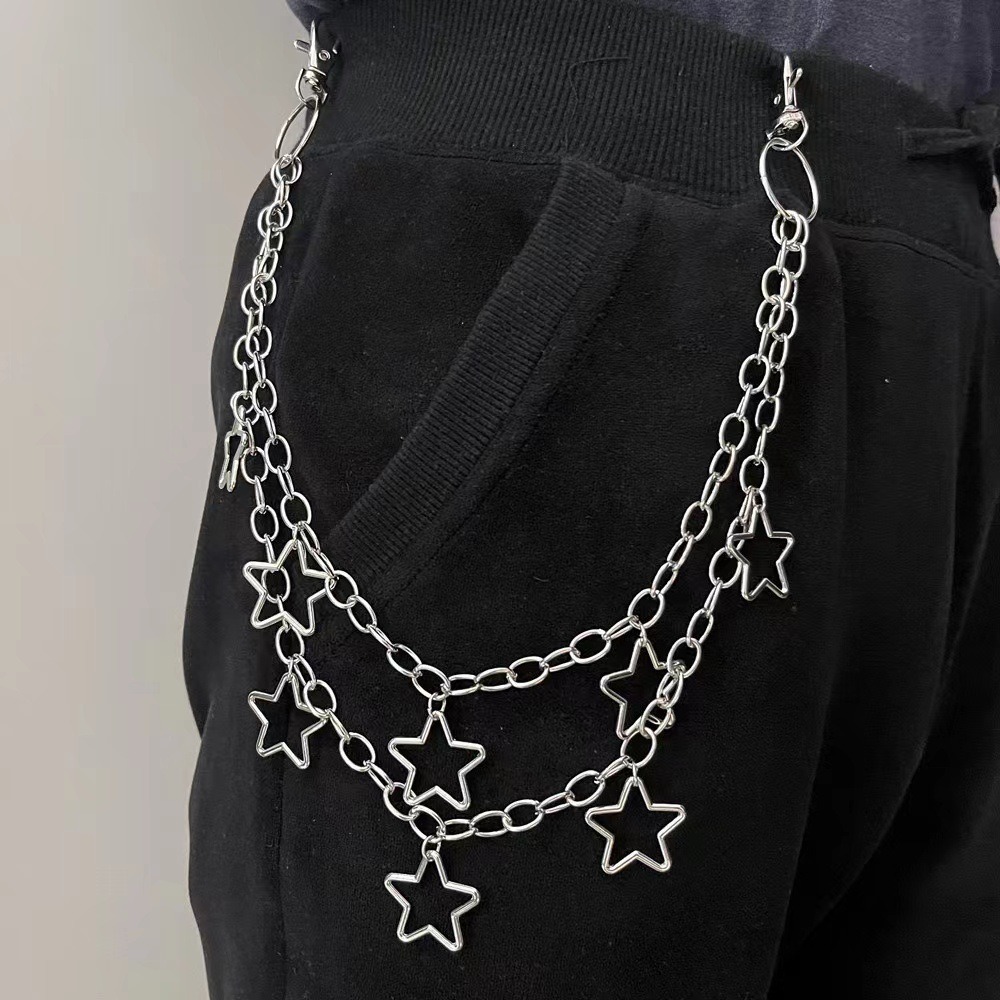 Punk Star Double Layer Waist C - Women'S Fashion Layering のレビューと価格