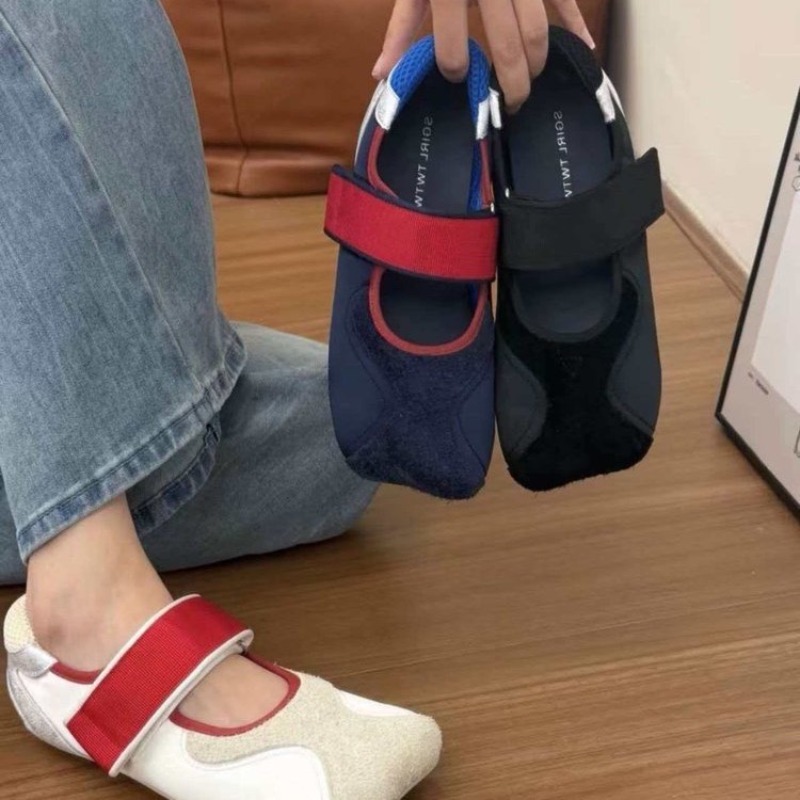 2026 New Square Head Ugly Cute - Women'S Fashion Velcro Sneakers のレビューと価格