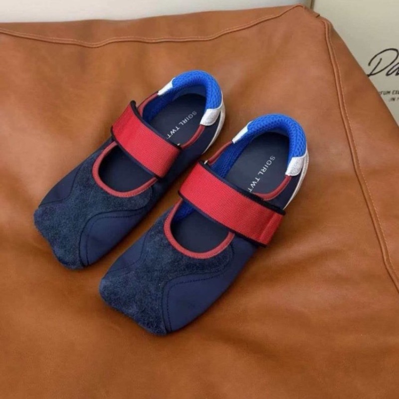 2026 New Square Head Ugly Cute - Women'S Fashion Velcro Sneakers のレビューと価格