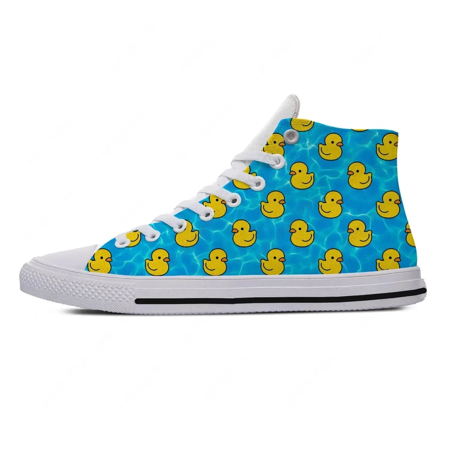 Cartoon Duck High Top Sneakers - Women'S Fashion Business Casual のレビューと価格