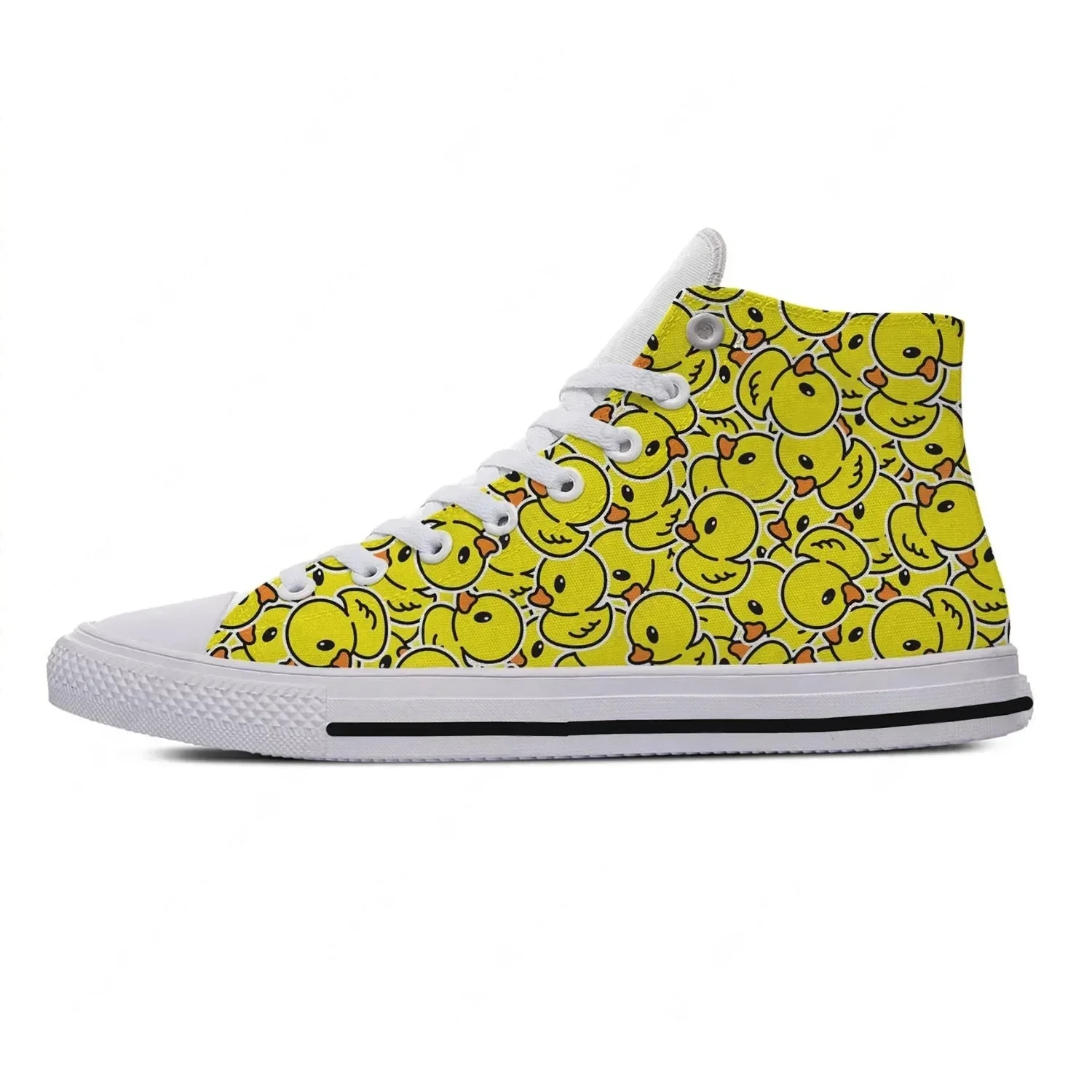 Cartoon Duck High Top Sneakers - Women'S Fashion Business Casual のレビューと価格