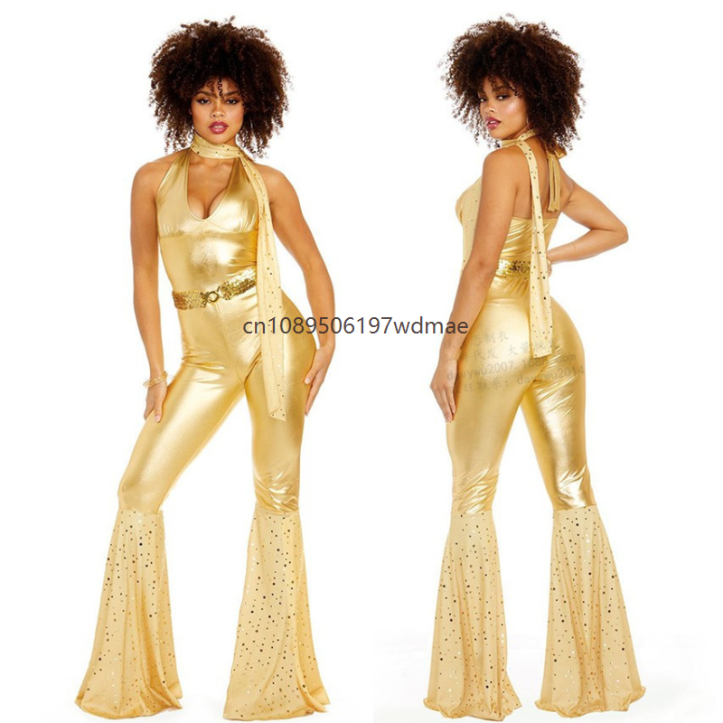 70s Retro Disco Costume Fashio - Women Fashion 80S のレビューと価格