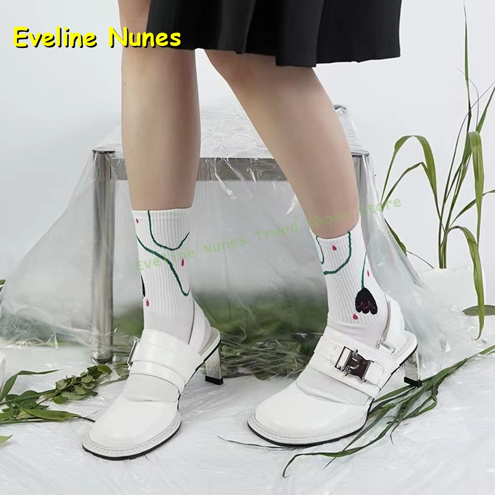 Women's Black Square Toe Buckl - Women'S Fashion Boots のレビューと価格