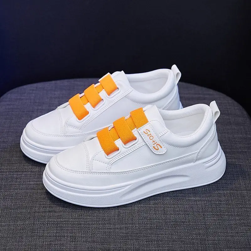Versatile White High Top Sneak - Women'S Fashion Velcro Sneakers のレビューと価格
