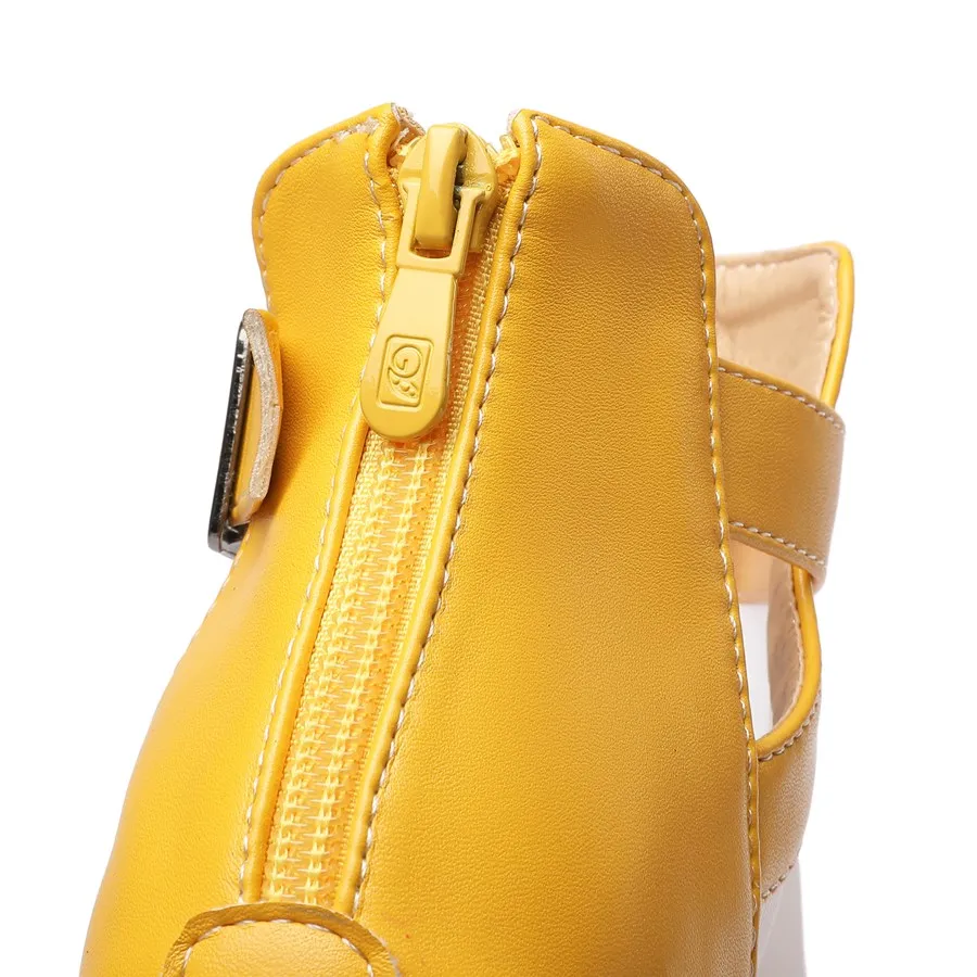 Yellow Mesh Platform Sandals W - Women'S Fashion Boots のレビューと価格