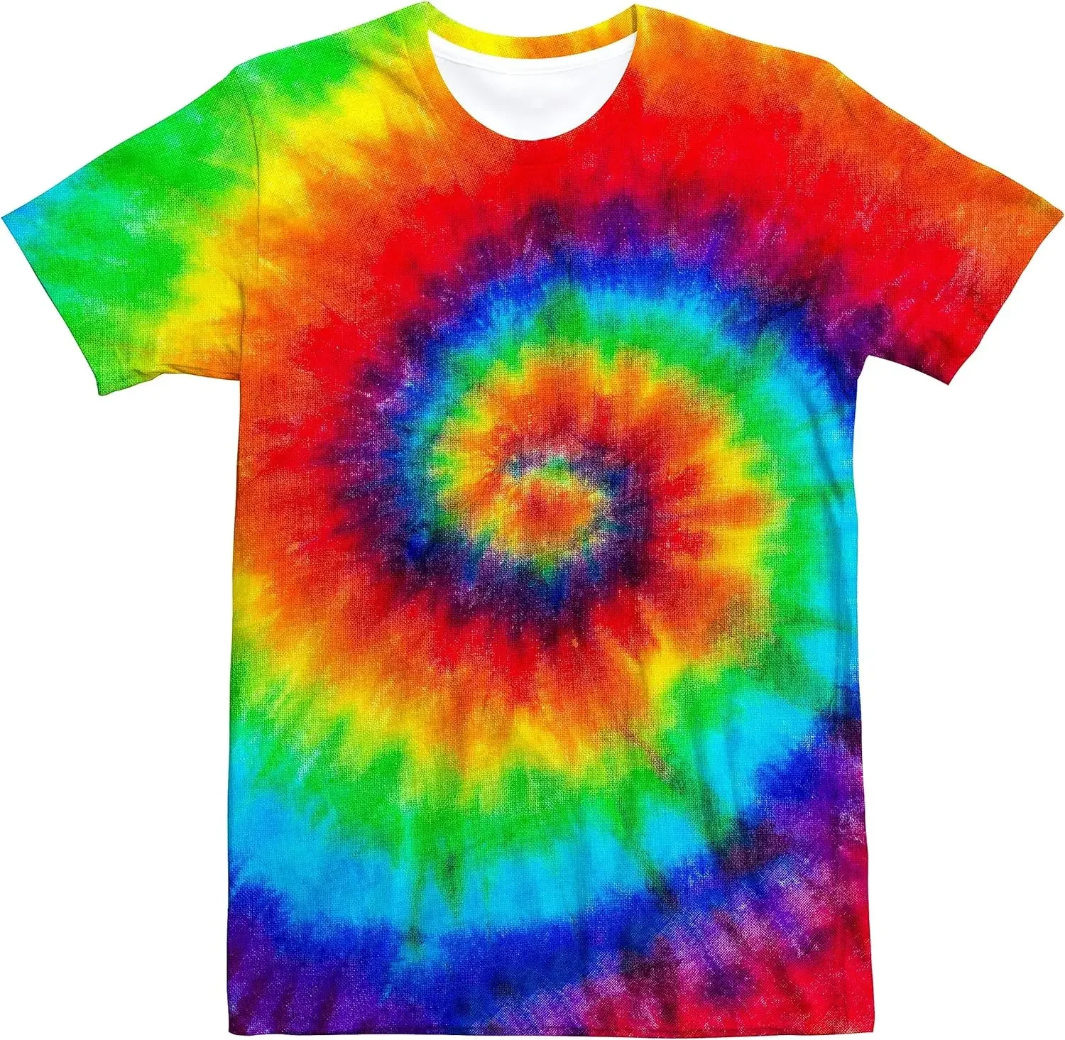 Unisex Retro Tie Dye t shirt f - Women'S Fashion From The 80S のレビューと価格