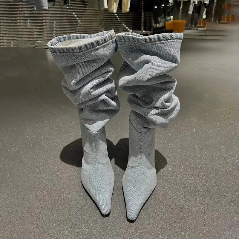 High Heel Long Tube over Knee  - Women Fashion Youtube のレビューと価格