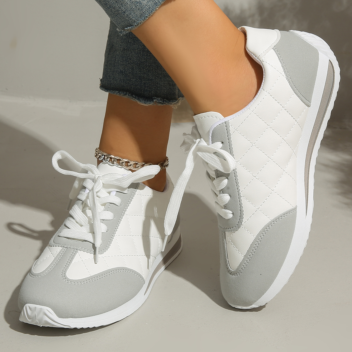Women Causal Sneakers Trendy L - Sneakers Fashion Women のレビューと価格