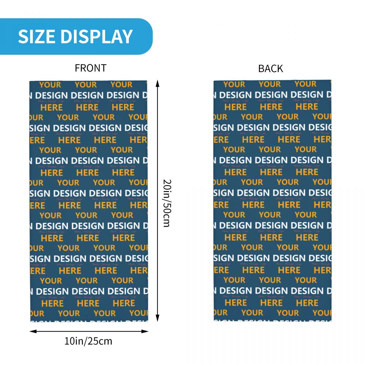 Custom Your Design Here Bandan - Women Fashion Logo Design のレビューと価格