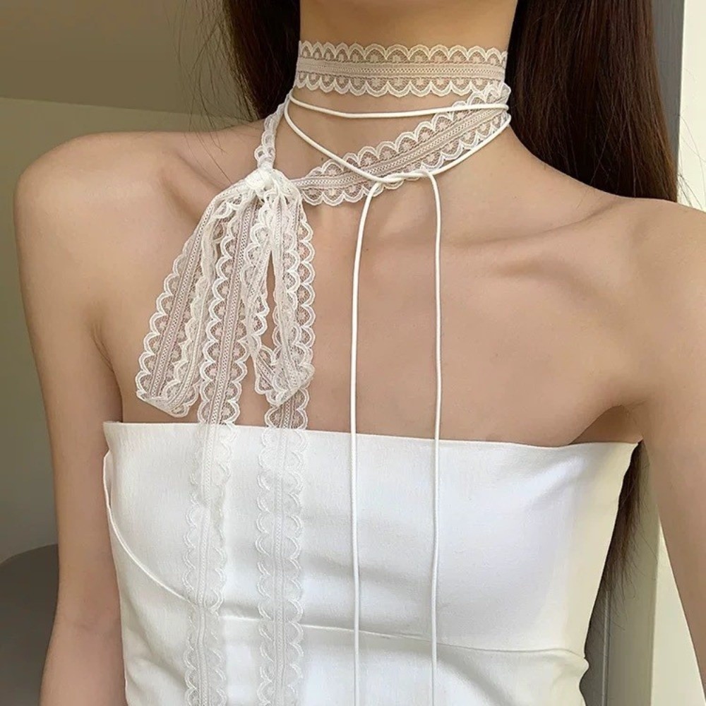 Sweet Gothic Lace Choker Stack - Women'S Fashion Layering のレビューと価格