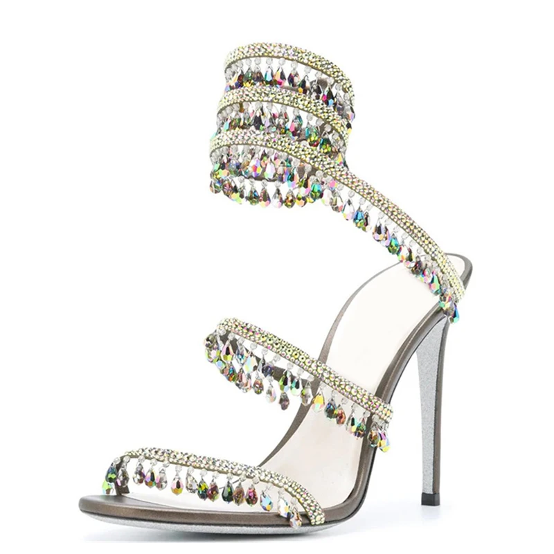 Crystal Pendant Ankle Snake Wr - Women'S Fashion Spring 2025 のレビューと価格