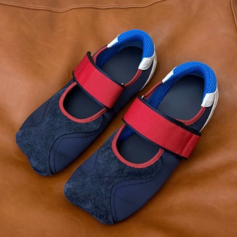 2026 New Square Head Ugly Cute - Women'S Fashion Velcro Sneakers のレビューと価格
