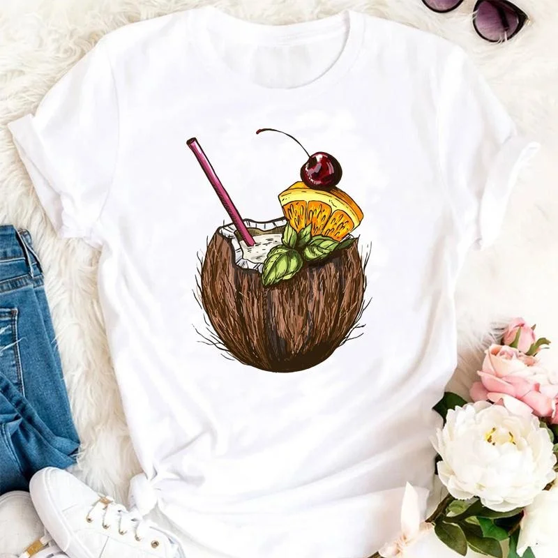 Women Summer Tshirts Cartoon I - Women'S Fashion In The 90S のレビューと価格
