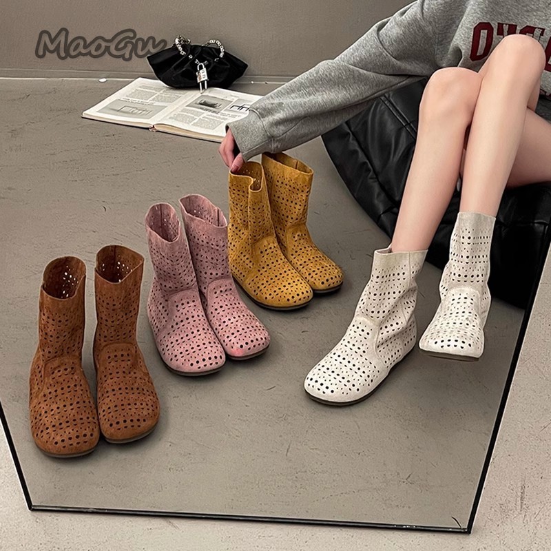 Women's Summer Boots Breathabl - Women Fashion Youtube のレビューと価格