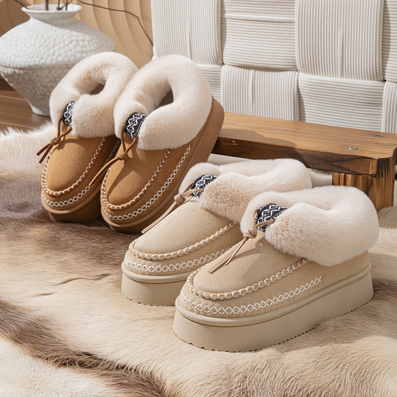 Winter Fluffy Women's Slippers - Women'S Fashion Boots のレビューと価格