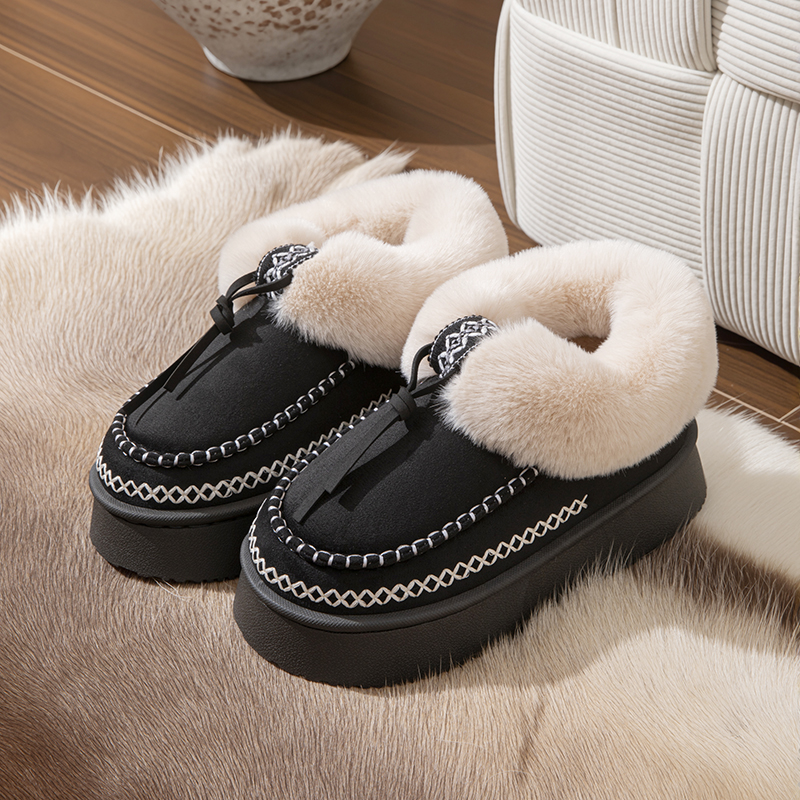 Winter Fluffy Women's Slippers - Women'S Fashion Boots のレビューと価格