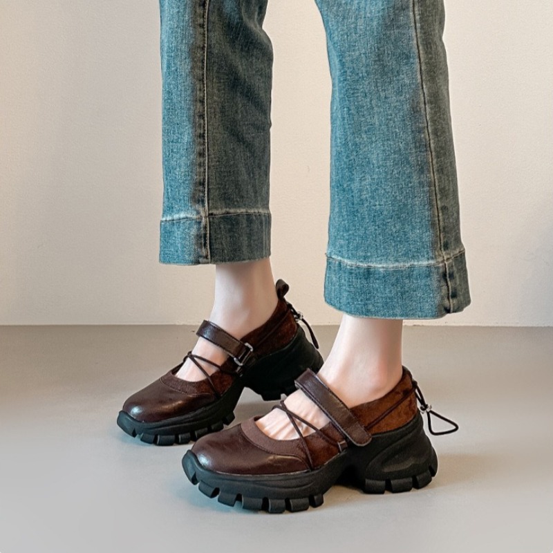 New Retro Ballet Mary Jane Sho - Sneakers Fashion Women のレビューと価格