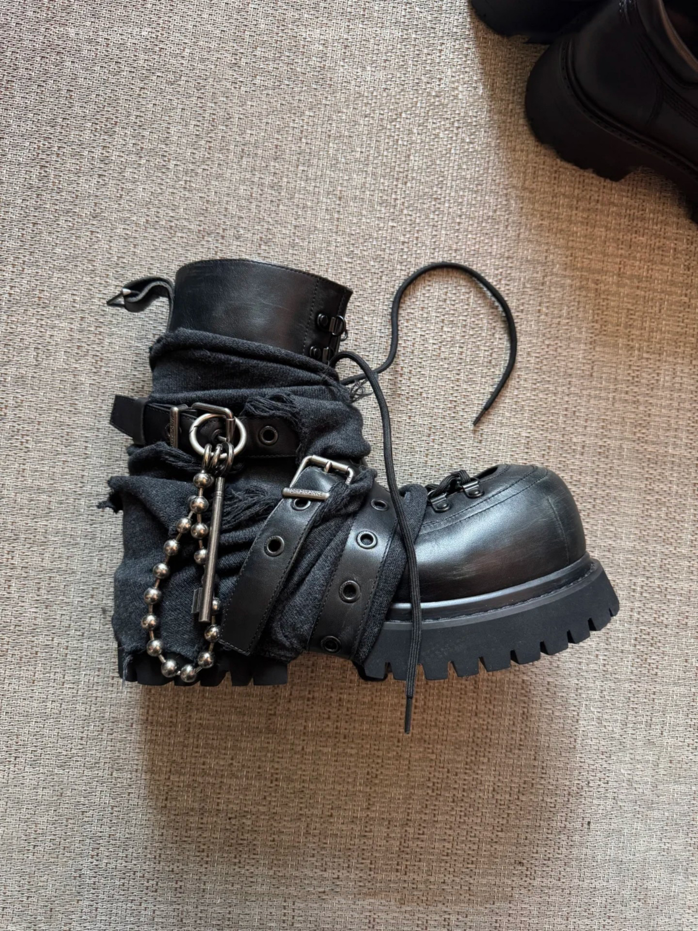 Women's Black Gothic Platform  - Women'S Fashion Edgy のレビューと価格