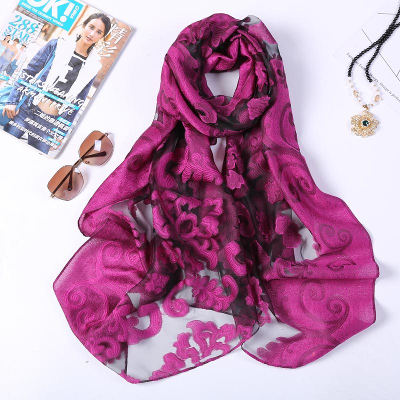 Hot Selling 180*70 Organza Sil - Women Fashion Usa のレビューと価格