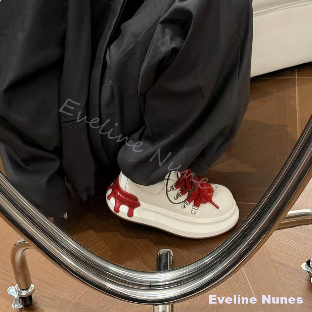 New Spring Platform Mixed Colo - Sneakers Fashion Women のレビューと価格