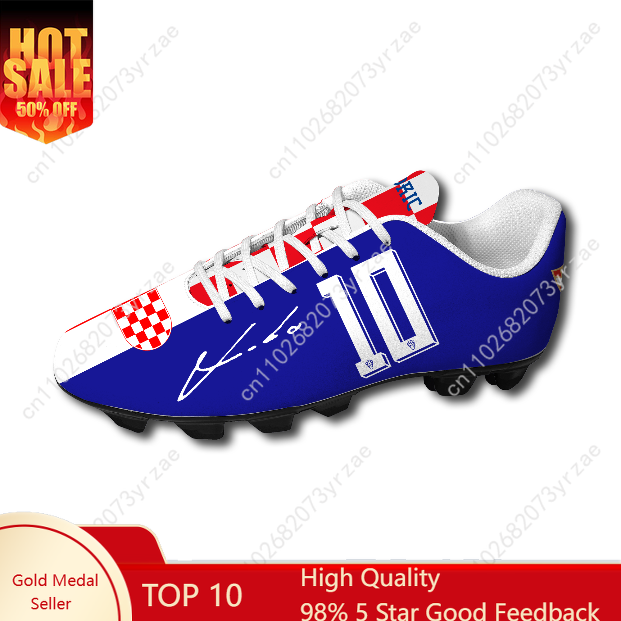 Croatia Football Shoes NO.10 M - Women'S Fashion Business Casual のレビューと価格