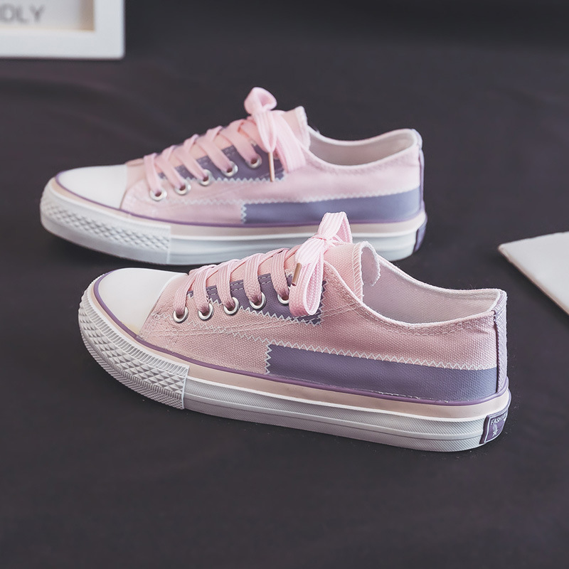 New Canvas Shoes Women No-slip - Sneakers Fashion Women のレビューと価格
