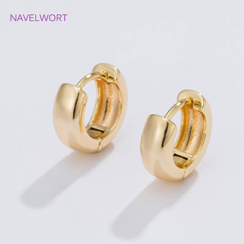 6 Sizes Gold Plated Circle Hoo - Women Fashion Jewellery のレビューと価格