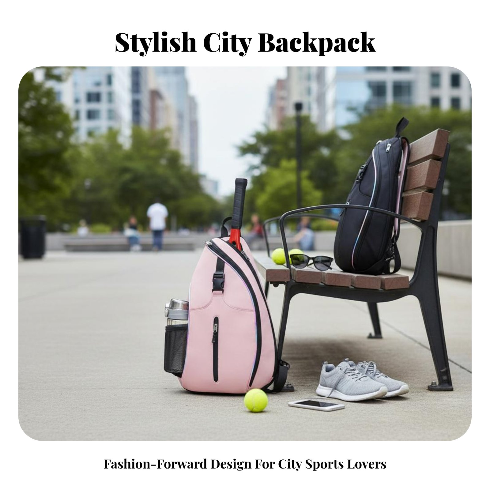 Pickleball Backpack Sturdy Bad - Crossbody Bag Women のレビューと価格