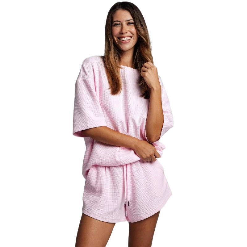 Solid Color Loose Shorts Casua - Women Fashion Usa のレビューと価格