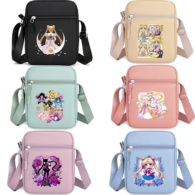 Sailor Moon Shoulder Bag Unise - Crossbody Bag Women のレビューと価格