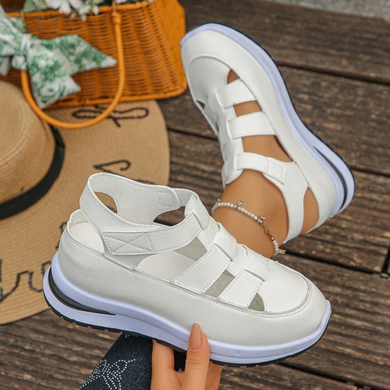 Womens Platform Sneaker Sandal - Women'S Fashion Velcro Sneakers のレビューと価格