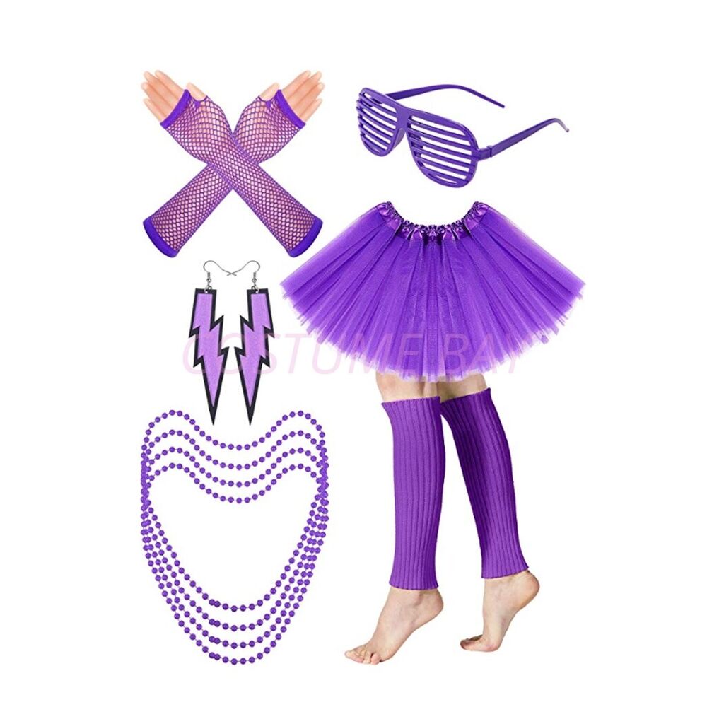 PESENAR Womens Neon 80s Tutu S - Women'S Fashion From The 80S のレビューと価格