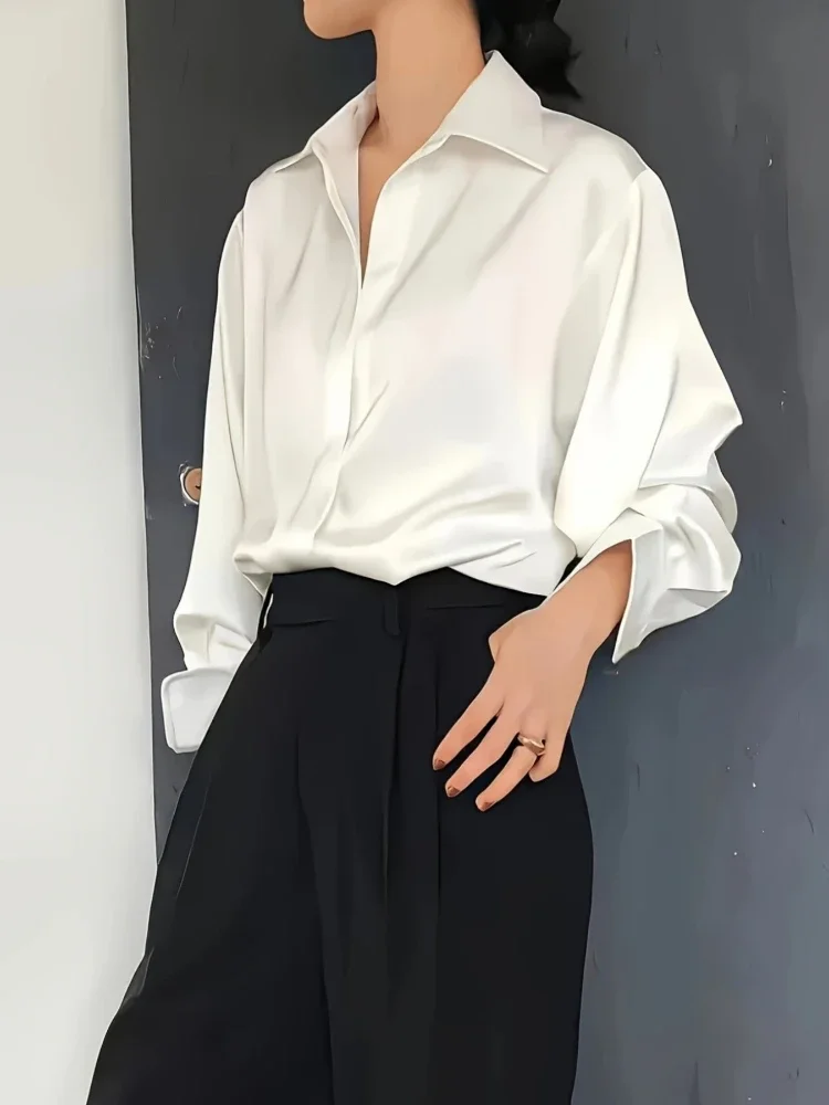 Plus Size Shirts 2025 Loose Ca - Women'S Fashion Essentials のレビューと価格