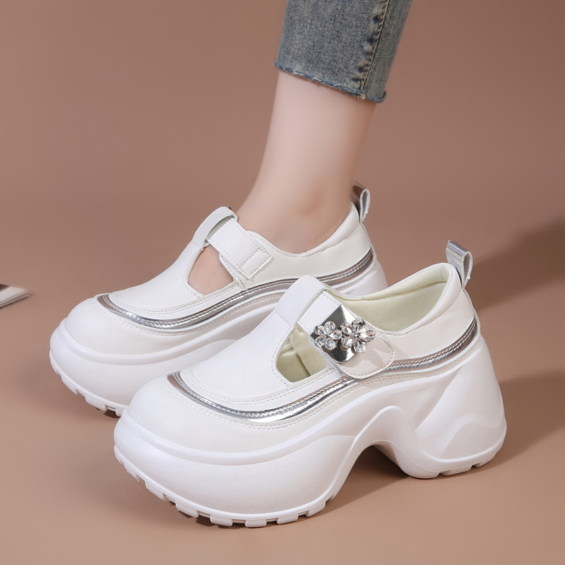 Fashion Glitter Decoration Cas - Women'S Fashion Velcro Sneakers のレビューと価格